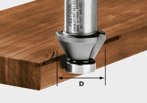 Frez do fazowania HW 60°-OFK 500