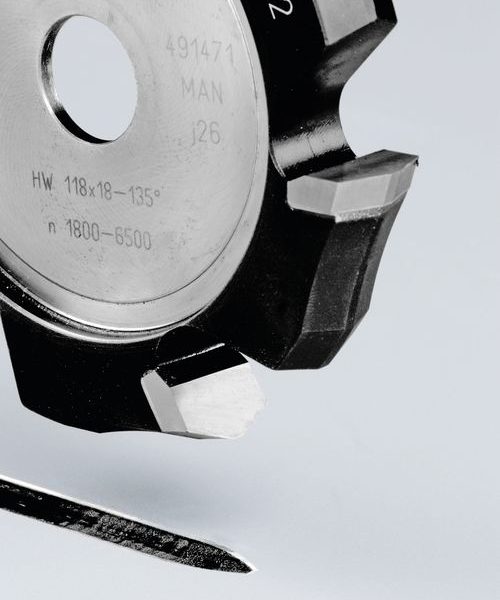 Frezy do wpustów w kształcie V HW 118x18-135°/Alu