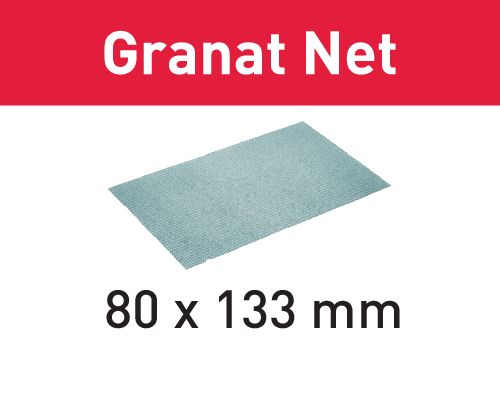 Materiały ścierne z włókniny STF 80x133 P320 GR NET/50 Granat Net