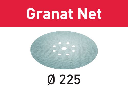 Materiały ścierne z włókniny STF D225 P240 GR NET/25 Granat Net